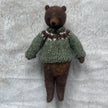Teddy im grünen Pullover