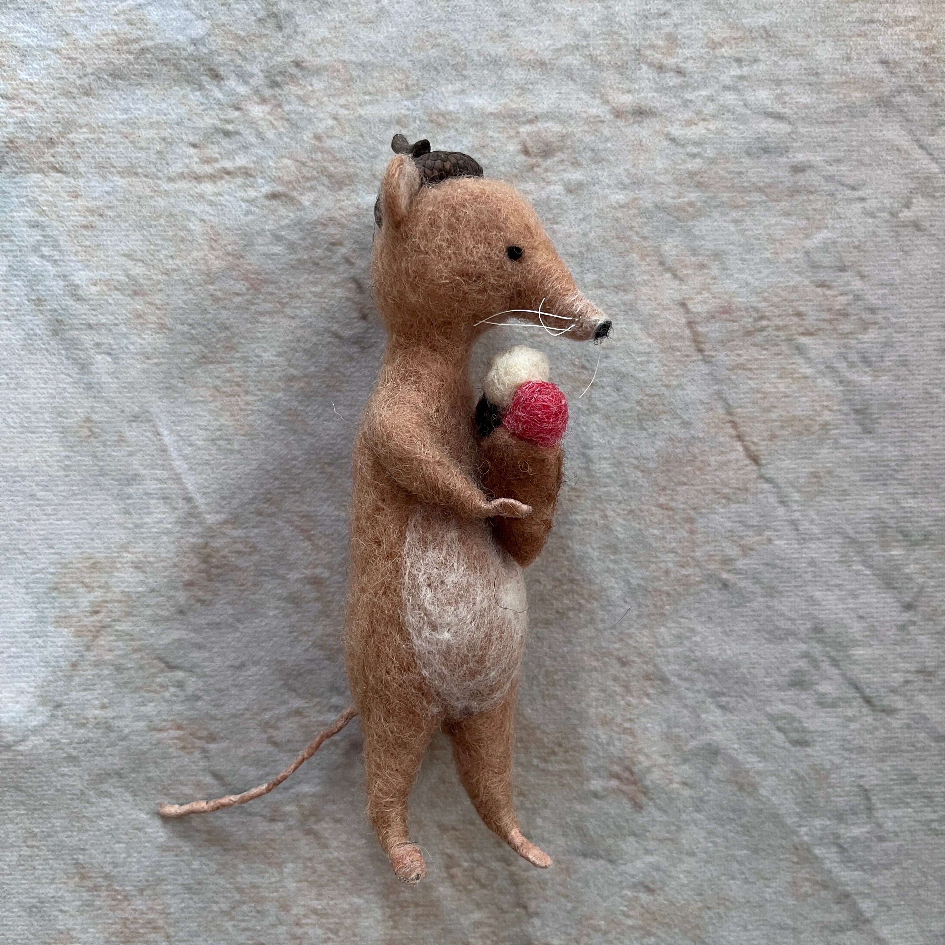 Maus mit Eis