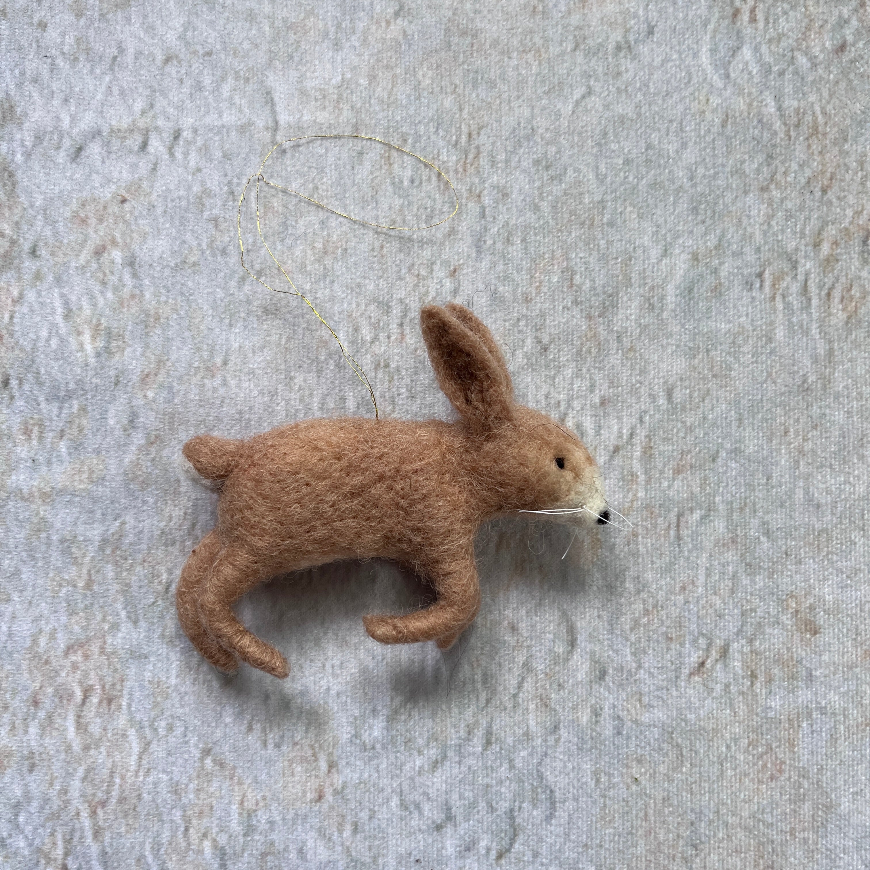 Springender Hase